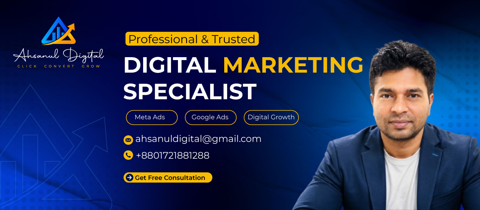Ahsanul Karim - Digital Marketing Specialist